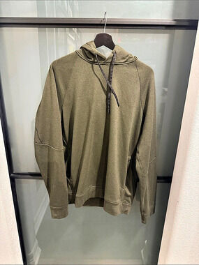 Lululemon At Ease Hoodie Pullover in Green